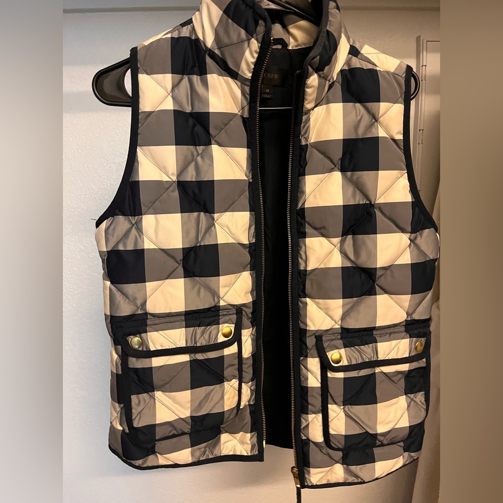 JCrew vested puffer jacket